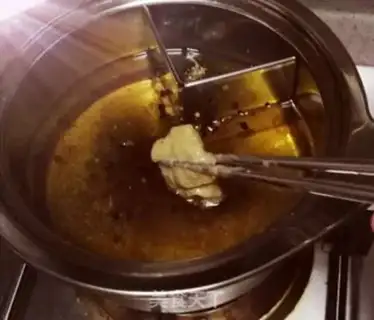 Make Garlic salmon step 1