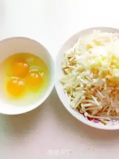 Make Egg pickers, golden mushrooms step 1