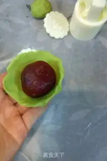 Make Ice mooncake step 2