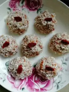 Make Pearl rice balls step 6