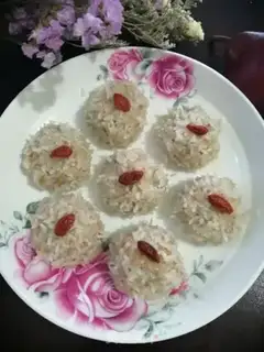 Make Pearl rice balls step 7
