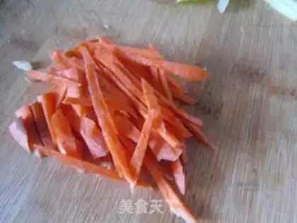 Make Celery fried tofu step 3
