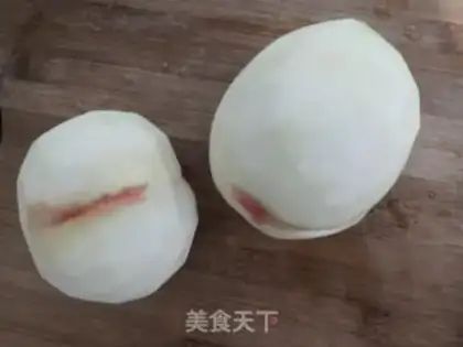 Make Peaches sauce step 0