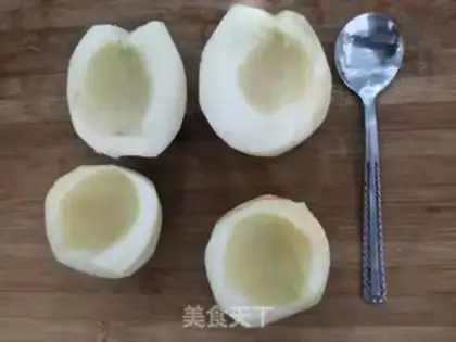 Make Peaches sauce step 1