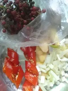 Make Dry-burned mackerel step 1