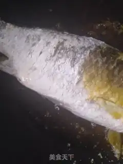 Make Dry-burned mackerel step 3
