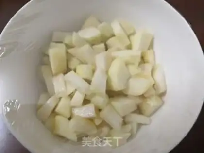 Make Peaches sauce step 6
