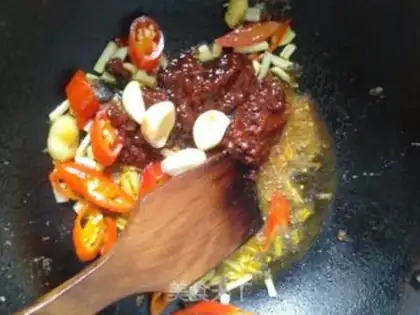 Make Dry-burned mackerel step 7