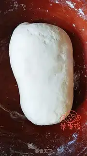 Make A sesame sugar mooncake step 4