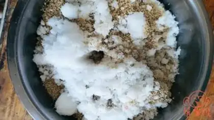 Make A sesame sugar mooncake step 6