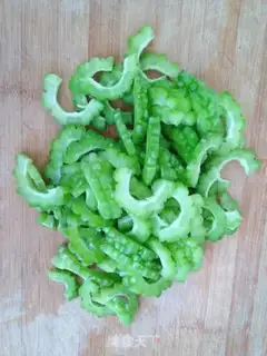 Make X-O SAUCE WITH BITTER MELONS step 2