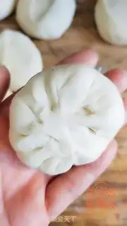 Make A sesame sugar mooncake step 12