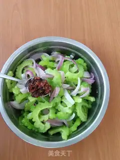 Make X-O SAUCE WITH BITTER MELONS step 7