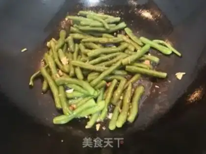 Make Garlic beans step 11