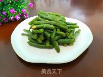 Make Garlic beans step 12
