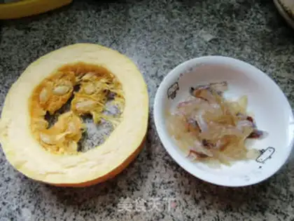 Make The sea swirls and the gold melons step 0