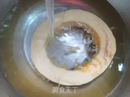 Make The sea swirls and the gold melons step 1