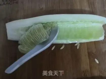 Make Old red cucumber step 2