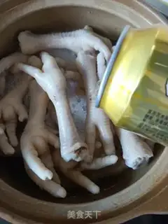 Make Beer chicken claws step 4
