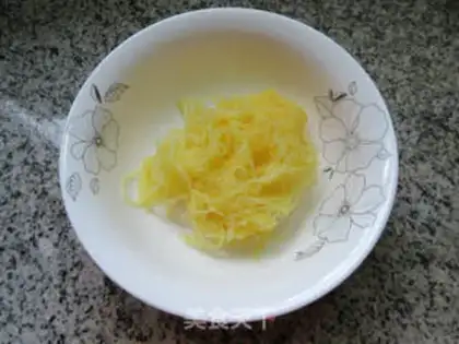 Make The sea swirls and the gold melons step 5