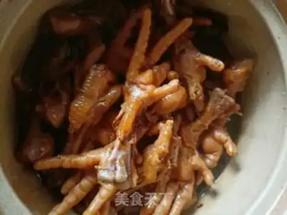 Make Beer chicken claws step 7