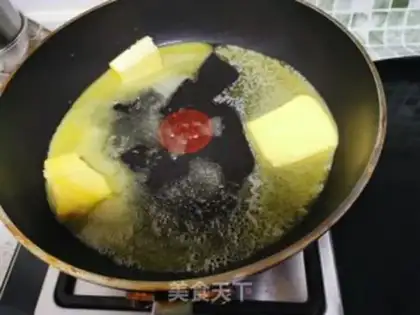 Make Snow souffle step 1