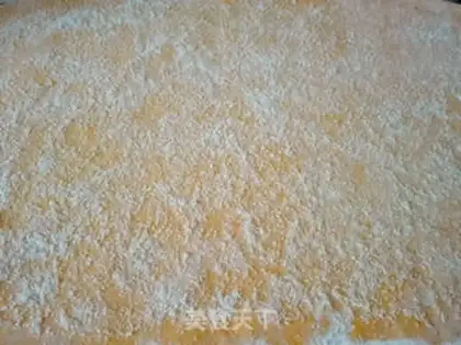 Make Pumpkin coconut buns step 1