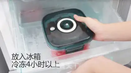 Make Watermelon sandy ice step 3
