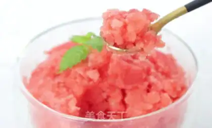 Make Watermelon sandy ice step 6