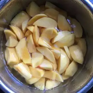 Make Peach candy step 2