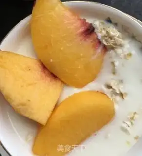 Make Peachy oatmeal step 7