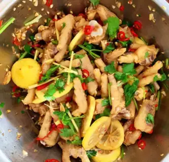 Make Frozen chicken claws step 3