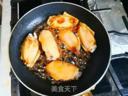 Make Red chicken wings step 3