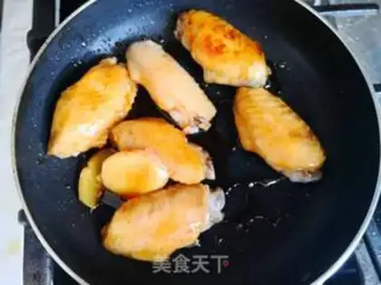 Make Red chicken wings step 4