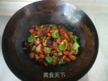 Make Yellow chicken step 11