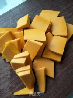 Make Pumpkin date mooncake step 1