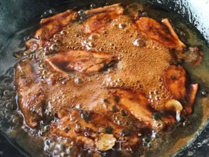 Make Coke chicken wings step 5
