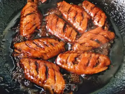 Make Coke chicken wings step 6