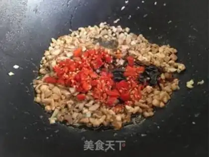 Make Precious meat and apricot mushrooms step 4