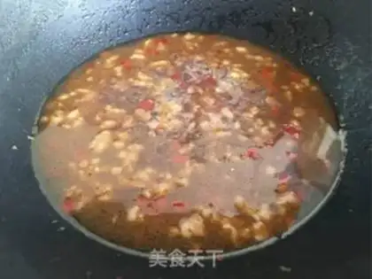 Make Precious meat and apricot mushrooms step 5
