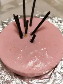 Make Strawberry cream step 4