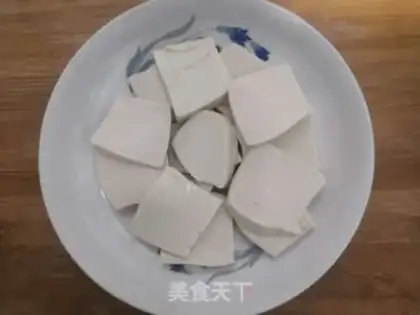 Make Squeeze meat and tofu step 2