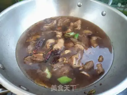 Make Monkey mushroom rib stew step 8