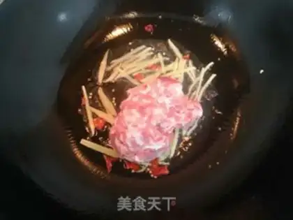 Make Squeeze meat and tofu step 7