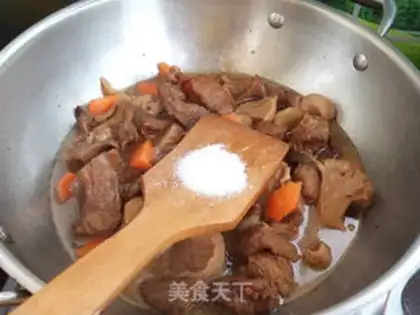 Make Monkey mushroom rib stew step 12