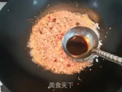 Make Squeeze meat and tofu step 11