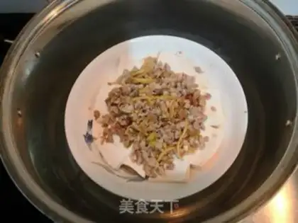 Make Squeeze meat and tofu step 17