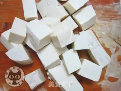 Make Spicy tofu step 0