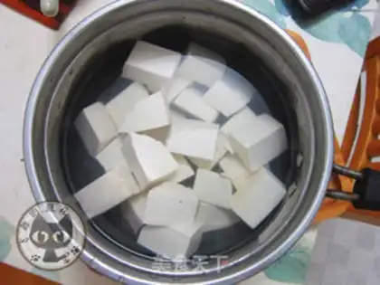 Make Spicy tofu step 2