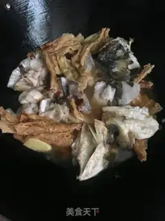 Make Scrambled fish head step 7